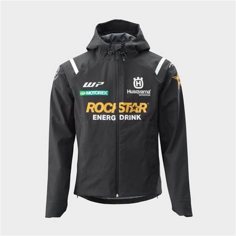 rockstar husqvarna replica hardshell jacket|ROCKSTAR HUSQVARNA 2023 REPLICA TEAM HARDSHELL JACKET .